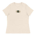 Signature Embroidered Gold Logo Lion Overlay Tee