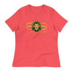 Signature Gold Logo Lion Overlay Print Tee