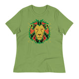 Lion Gold Logo Motif Print Tee