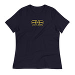 Signature Gold Logo Print Tee