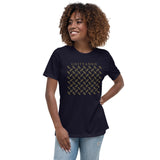 Signature Gold Logo Motif Print Tee