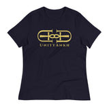 Signature Gold Large Logo Print Tee