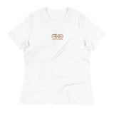 Signature embroidered Gold Logo Tee