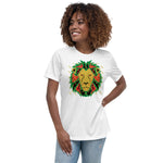 Lion Gold Logo Motif Print Tee