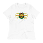 Signature Gold Logo Lion Overlay Print Tee